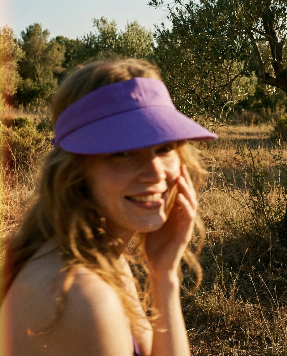 Visera amb llaç del darrere (disponible en 2 colors)