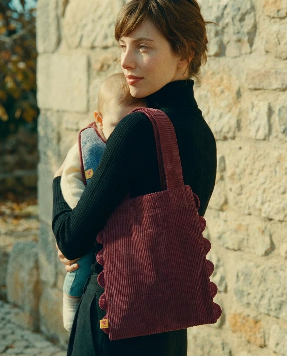 Tote Portobello burgundy