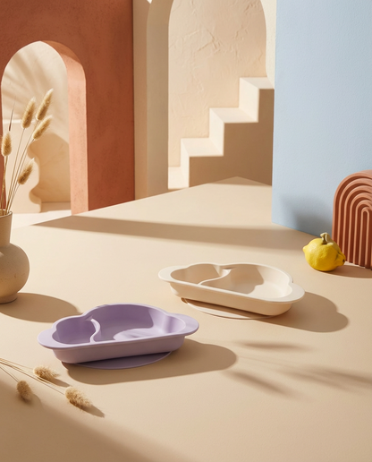 Plato nube de silicona con ventosa (disponible en 3 colores)