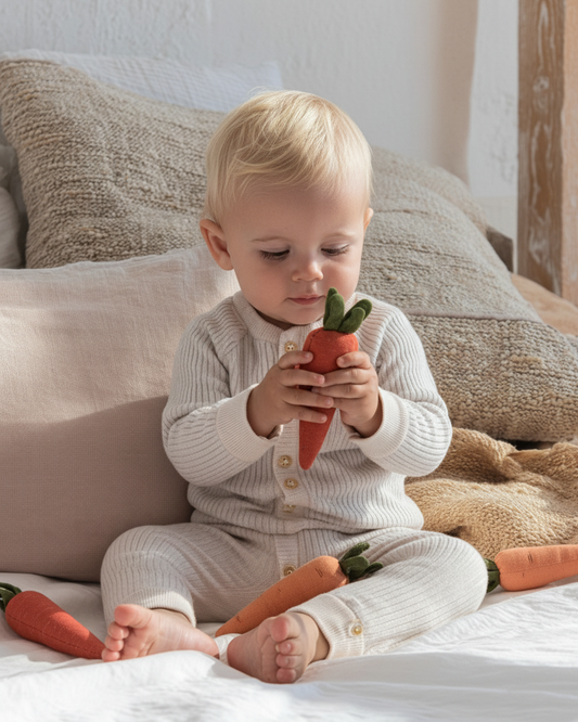 Juguete de tela ZANAHORIA (1 unidad)