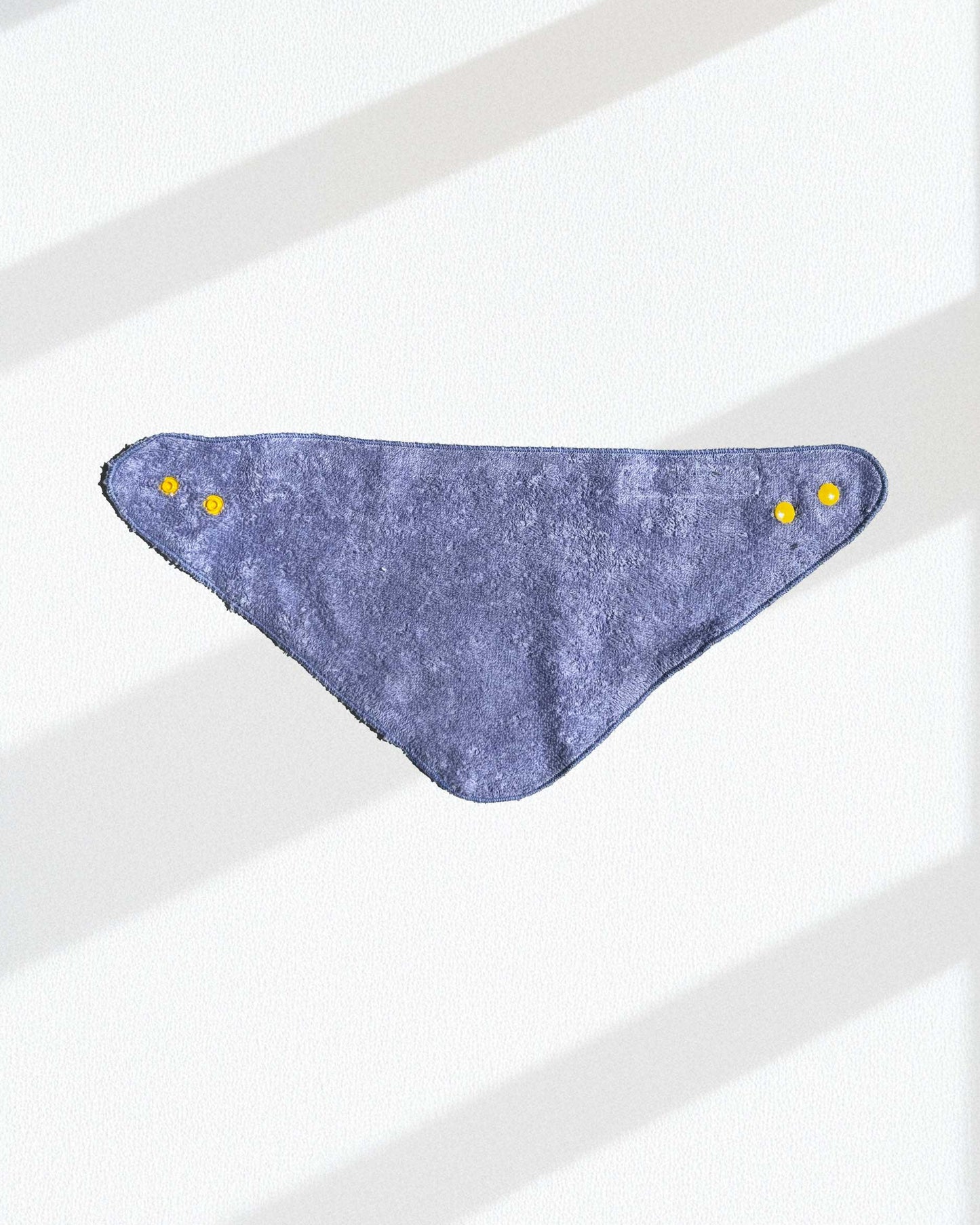 Babero bandana de rizo de algodón (disponible en 3 colores)