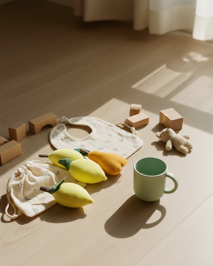 Juguete de lino LIMÓN (1 unidad)