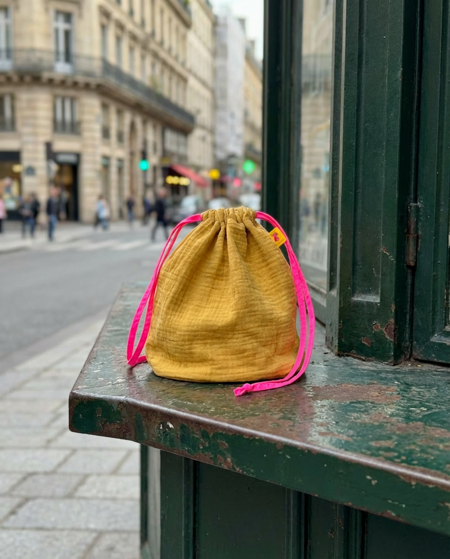 Bolsita multiusos ROMA curry