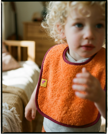 Babero LONDRES rizo taronja