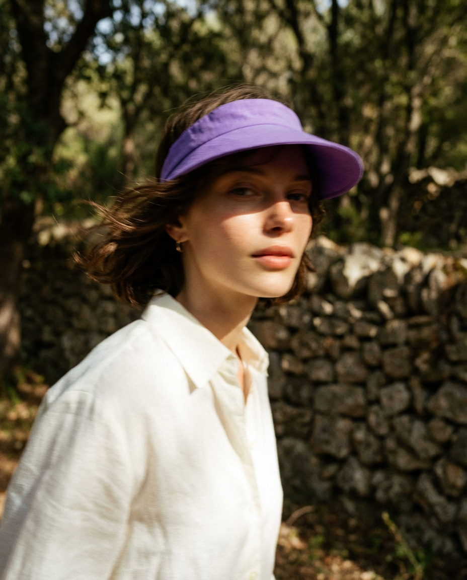 Visera amb llaç del darrere (disponible en 2 colors)