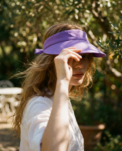 Visera amb llaç del darrere (disponible en 2 colors)