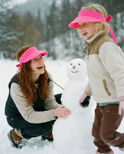 Visera lazo trasero fúcsia
