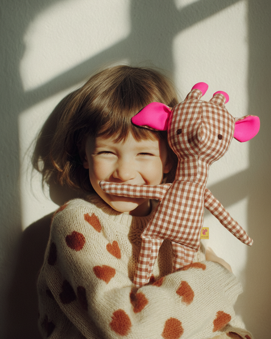 Jirafa Teodora grande – Edición Especial Vichy 🦒✨