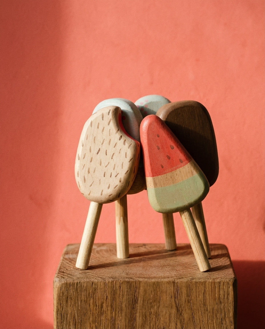 Wooden toy "Ice cream"