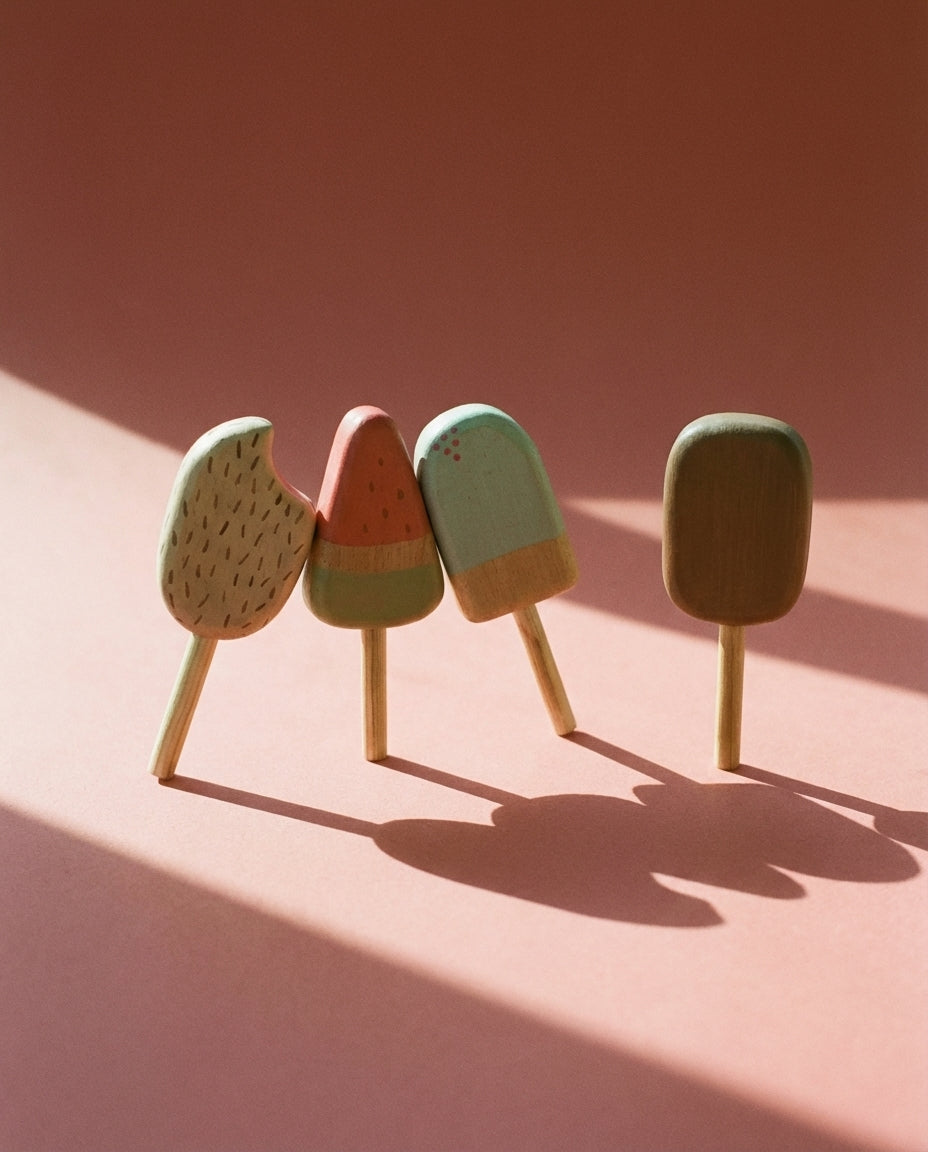 Wooden toy "Ice cream"