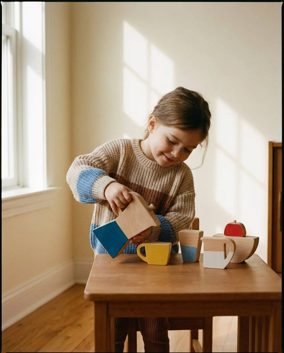 Wooden toy "In the kitchen"