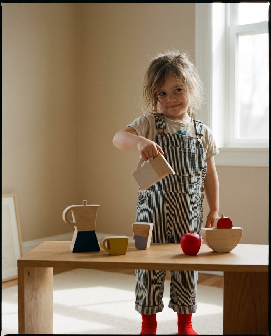 Wooden toy "In the kitchen"