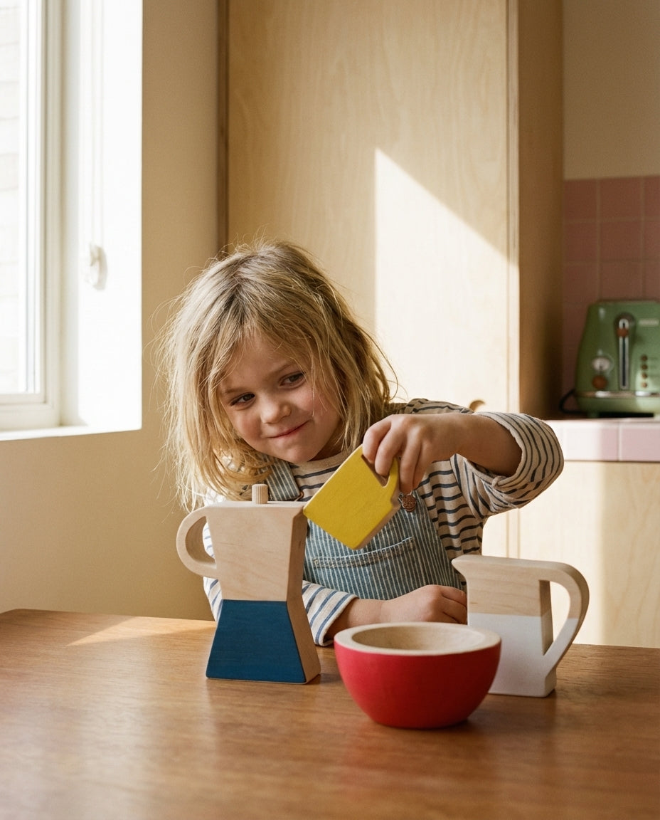 Wooden toy "In the kitchen"