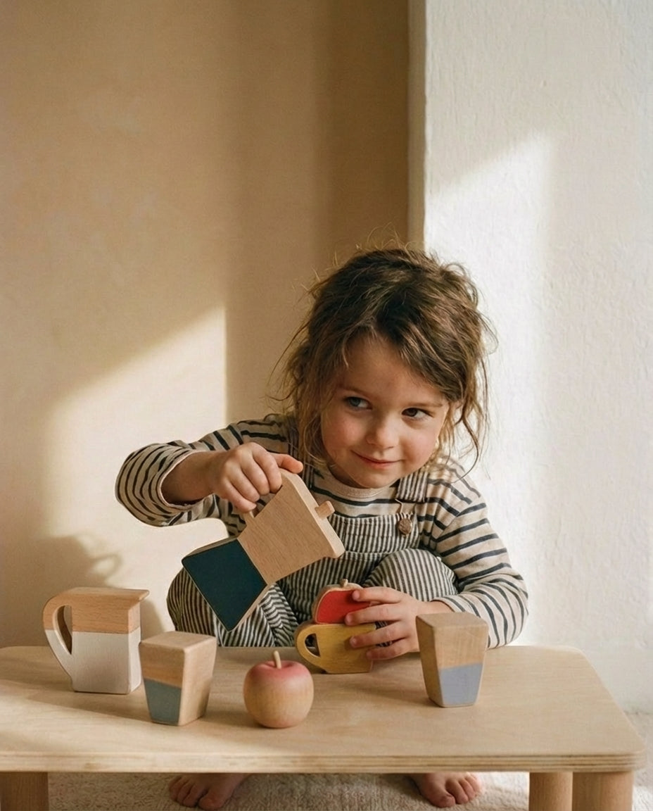 Wooden toy "In the kitchen"