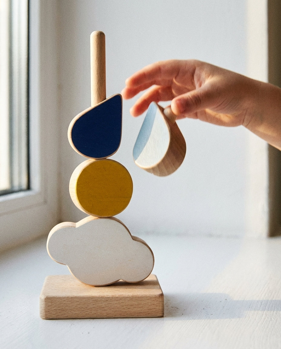 Wooden toy "CATCH THE CLOUD"