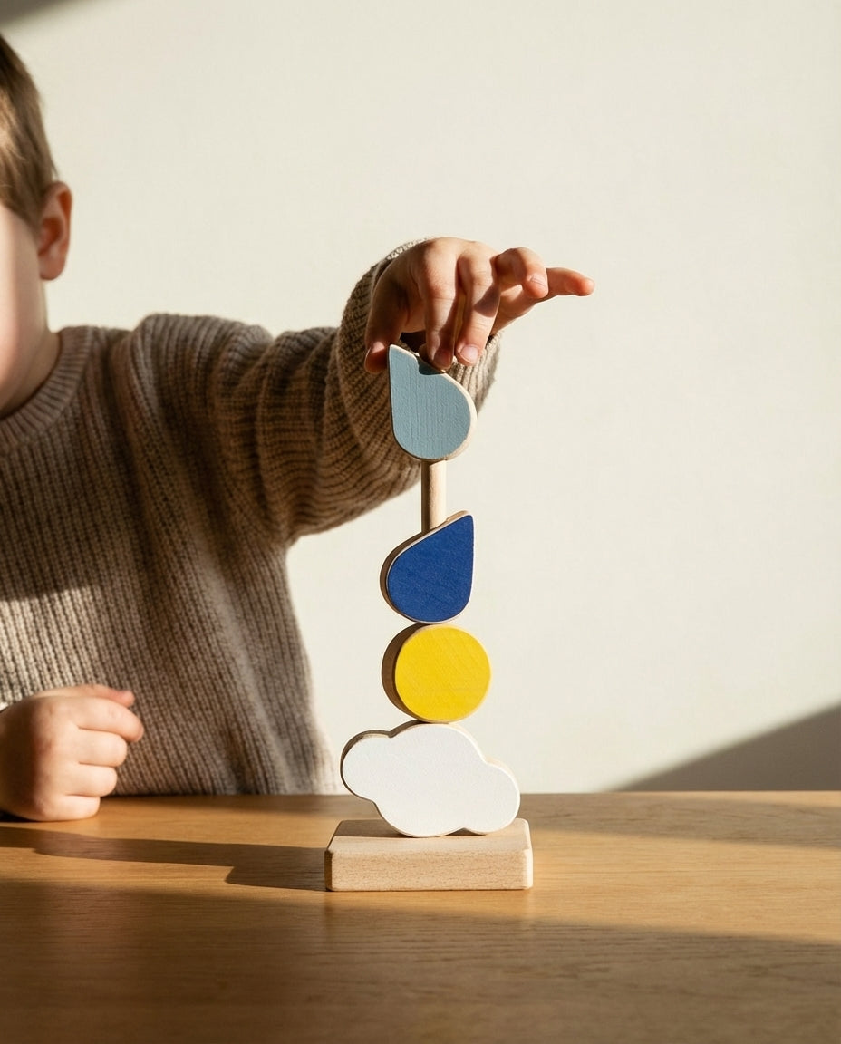 Wooden toy "CATCH THE CLOUD"