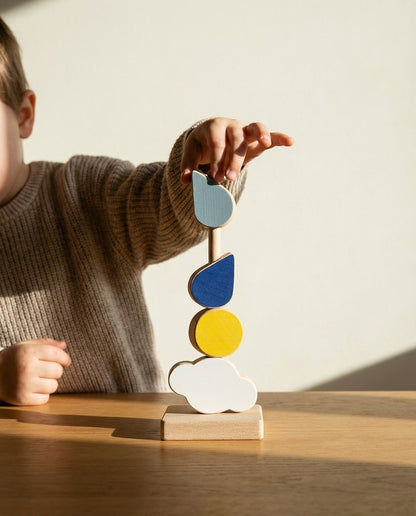 Wooden toy "CATCH THE CLOUD"