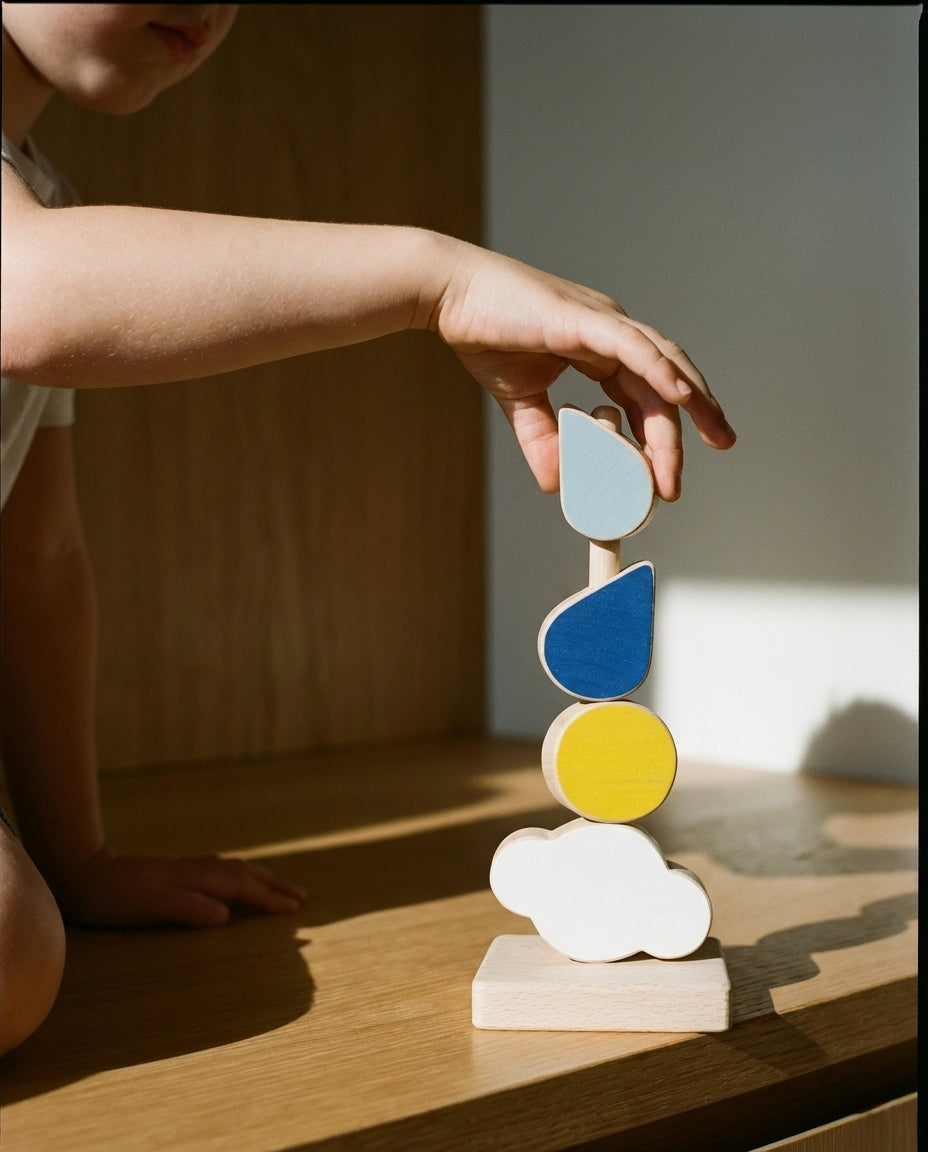 Wooden toy "CATCH THE CLOUD"