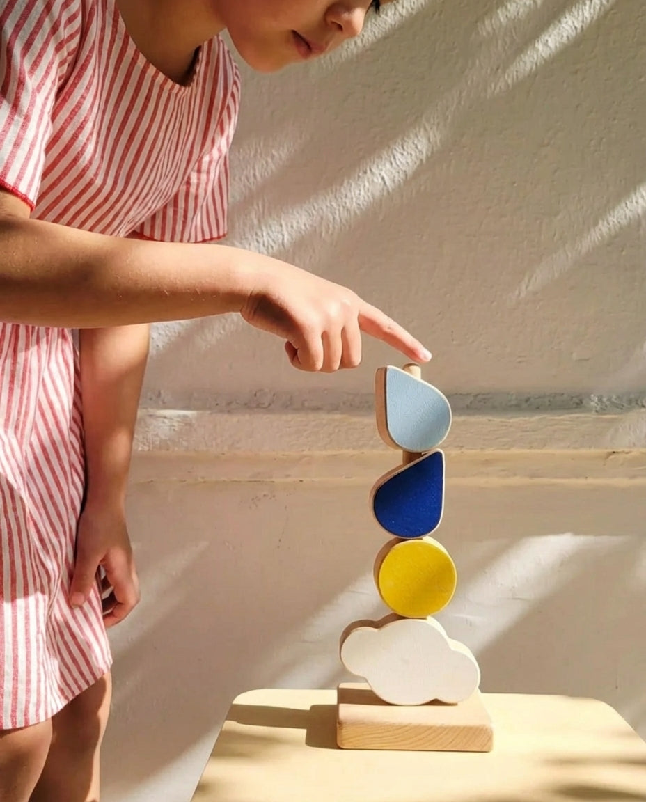 Wooden toy "CATCH THE CLOUD"