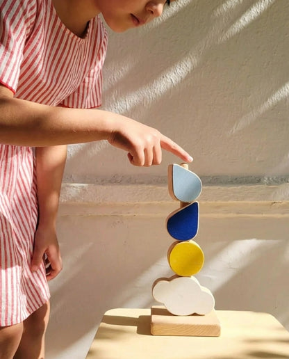 Wooden toy "CATCH THE CLOUD"