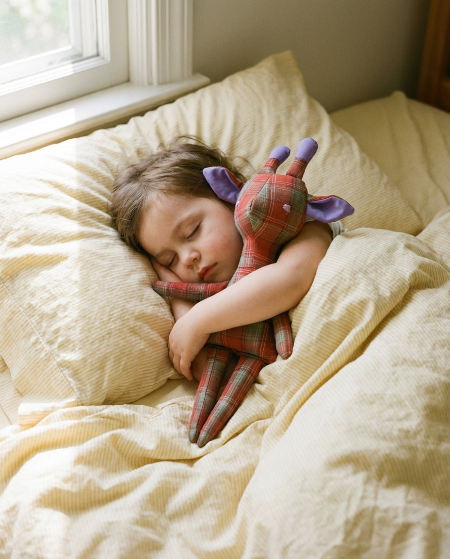 Theodora the Red and Fuchsia Giraffe Large 