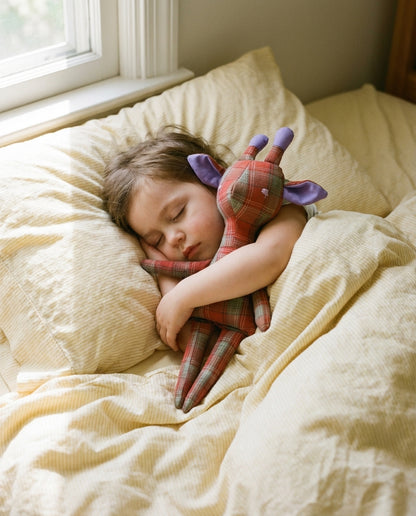 Theodora the Red and Fuchsia Giraffe Large 
