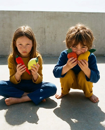 Spicy Fruits fabric toy (4 units)