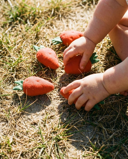 Strawberry linen toy (1 unit)