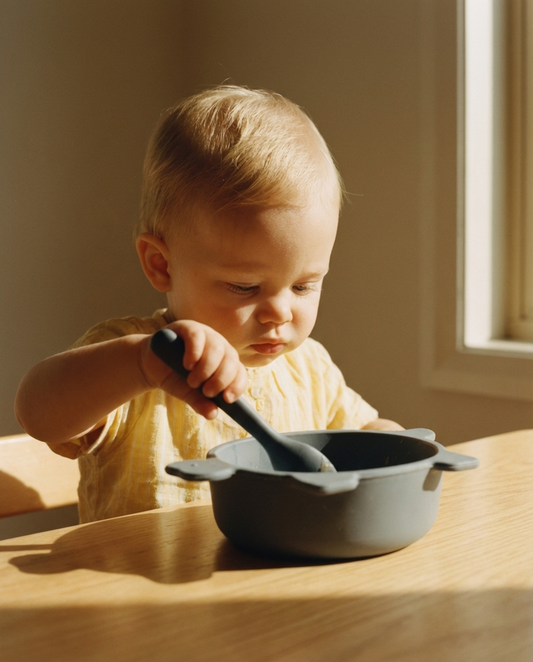 Platito Dino de Silicona (disponible en 3 colores) 🦕