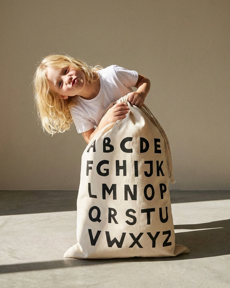 Bolsa de tela ABC