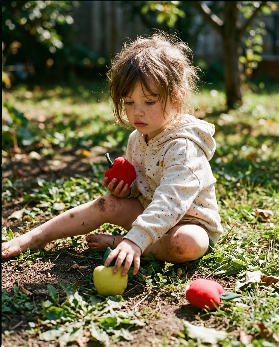 Juguete de lino MANZANA (1 unidad)