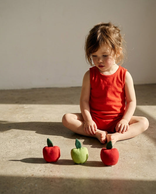 Juguete de lino MANZANA (1 unidad)