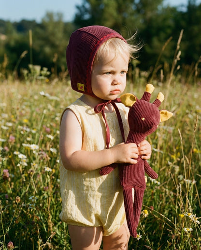 Theodora the Red and Fuchsia Giraffe Large 