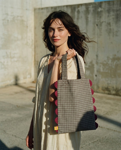 Tote Portobello cuadros caqui