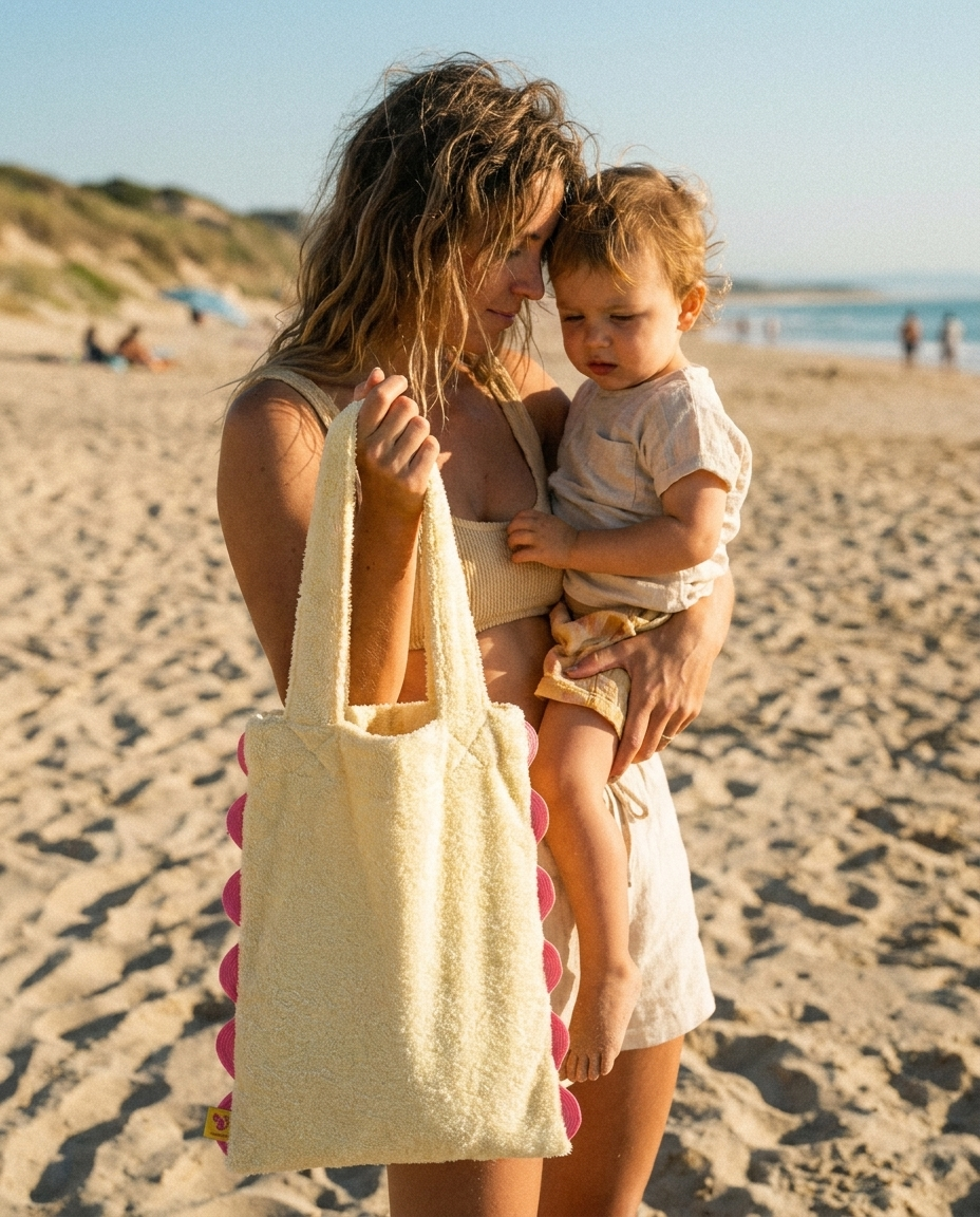 Bolso TEDDY vainilla