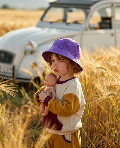 Gorro bebé lila