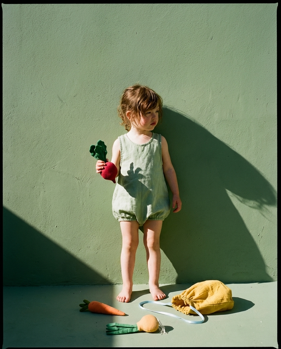 macadamia kids hortalizas lino top