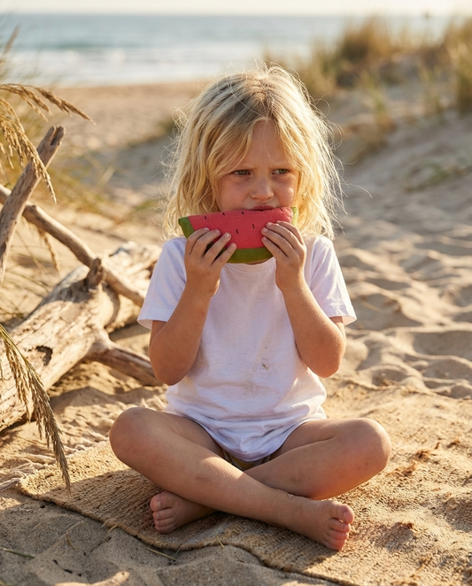 macadamia kids sandía lino playa