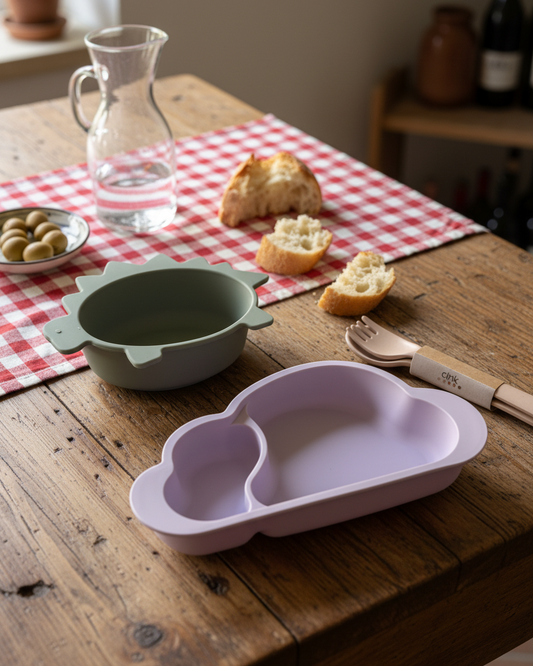 Plato nube de silicona con ventosa (disponible en 3 colores)