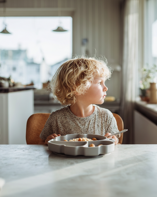 Plato hoja con ventosa (disponible en 3 colores)